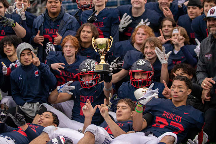 Westview North Salem football Oregon 6A Columbia Cup final JJ Anderson 105